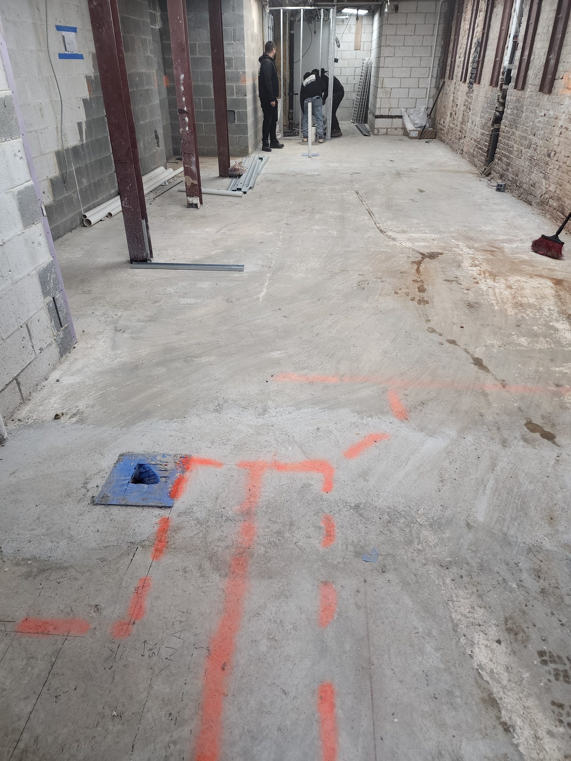 before picture Epoxy Flooring DMV